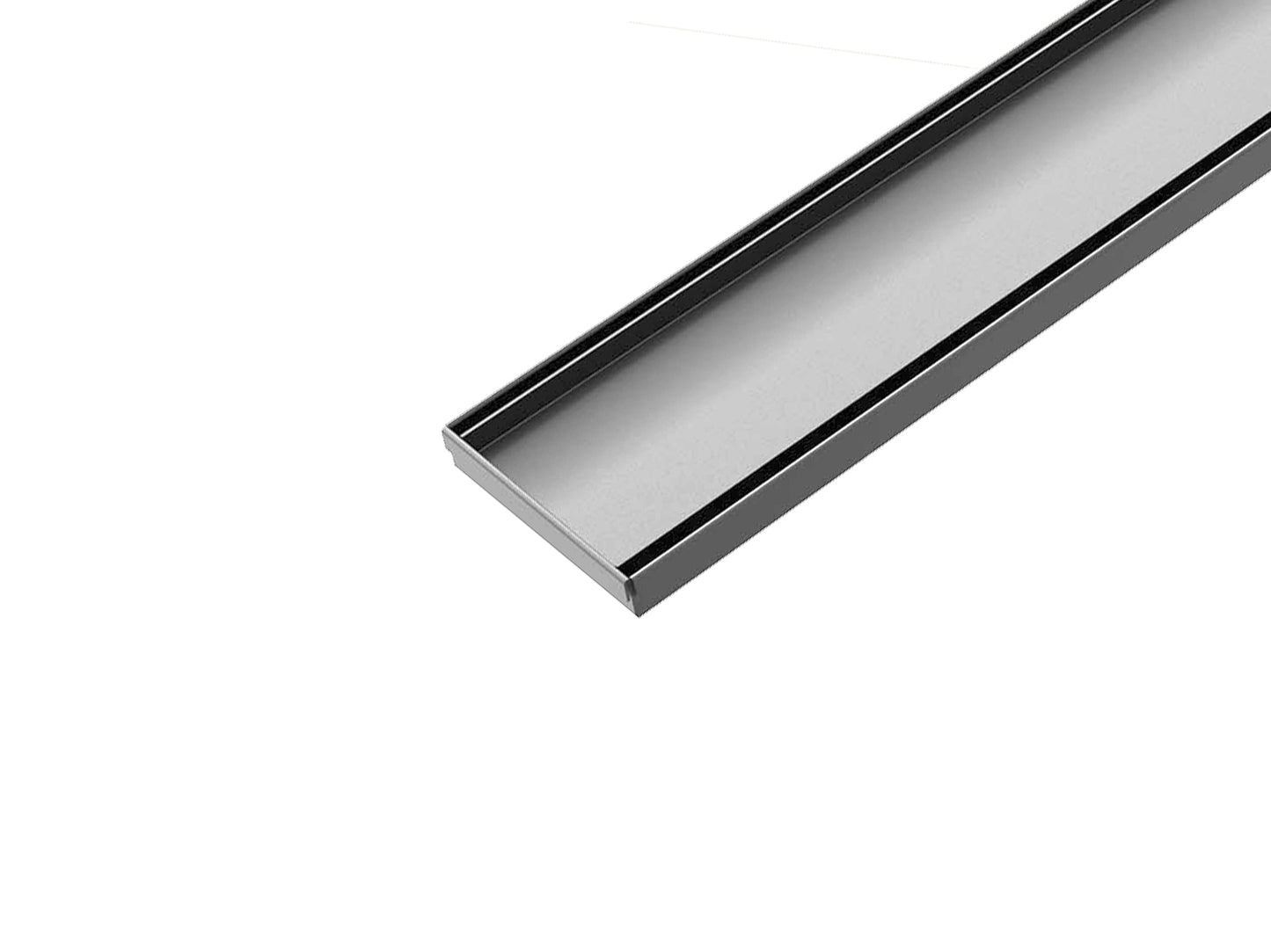 Custom SS316 Tile Insert Linear Floor Grate Raw