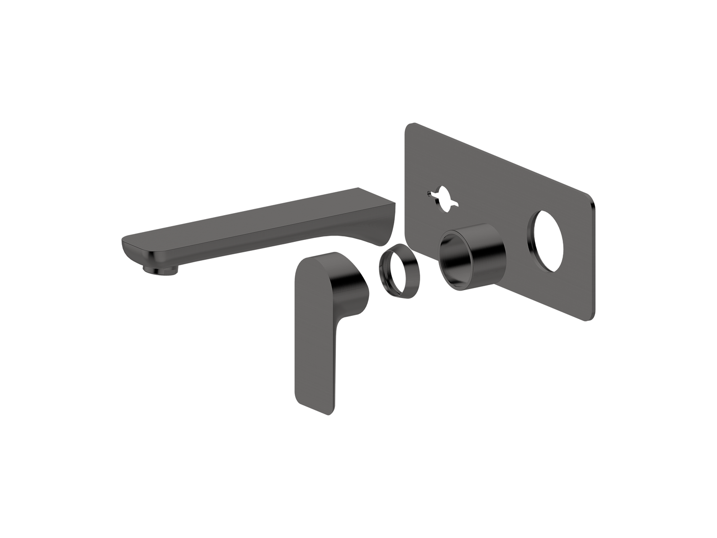 Ash Wall Basin/Bath Mixer Trim Kit