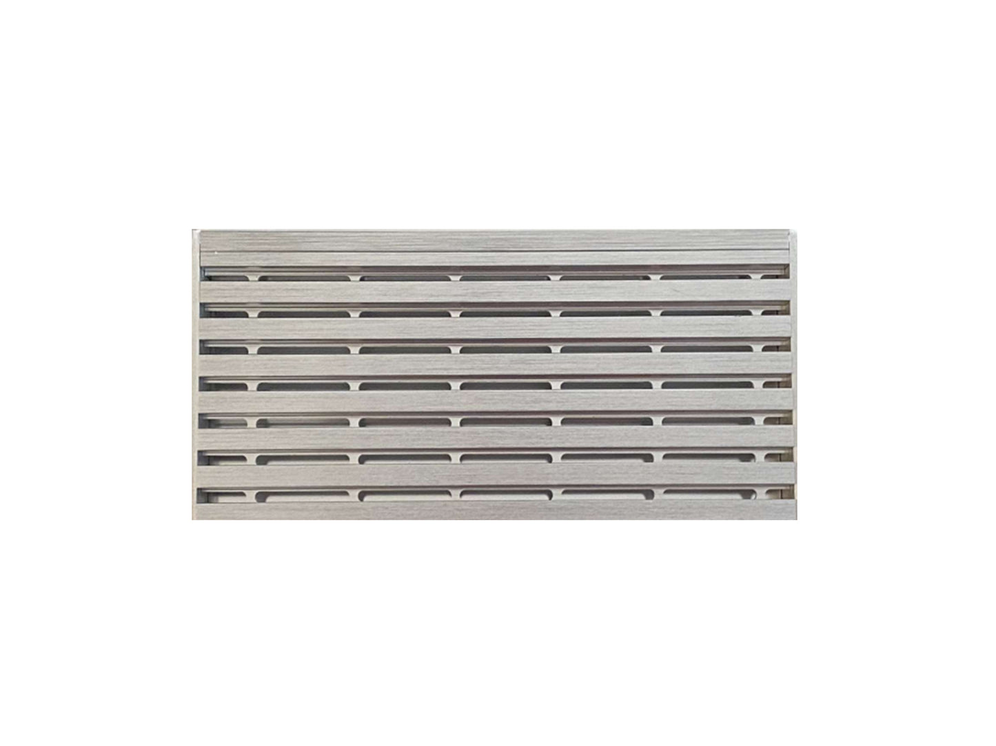 Custom Aluminium Linear Floor Grate Silver