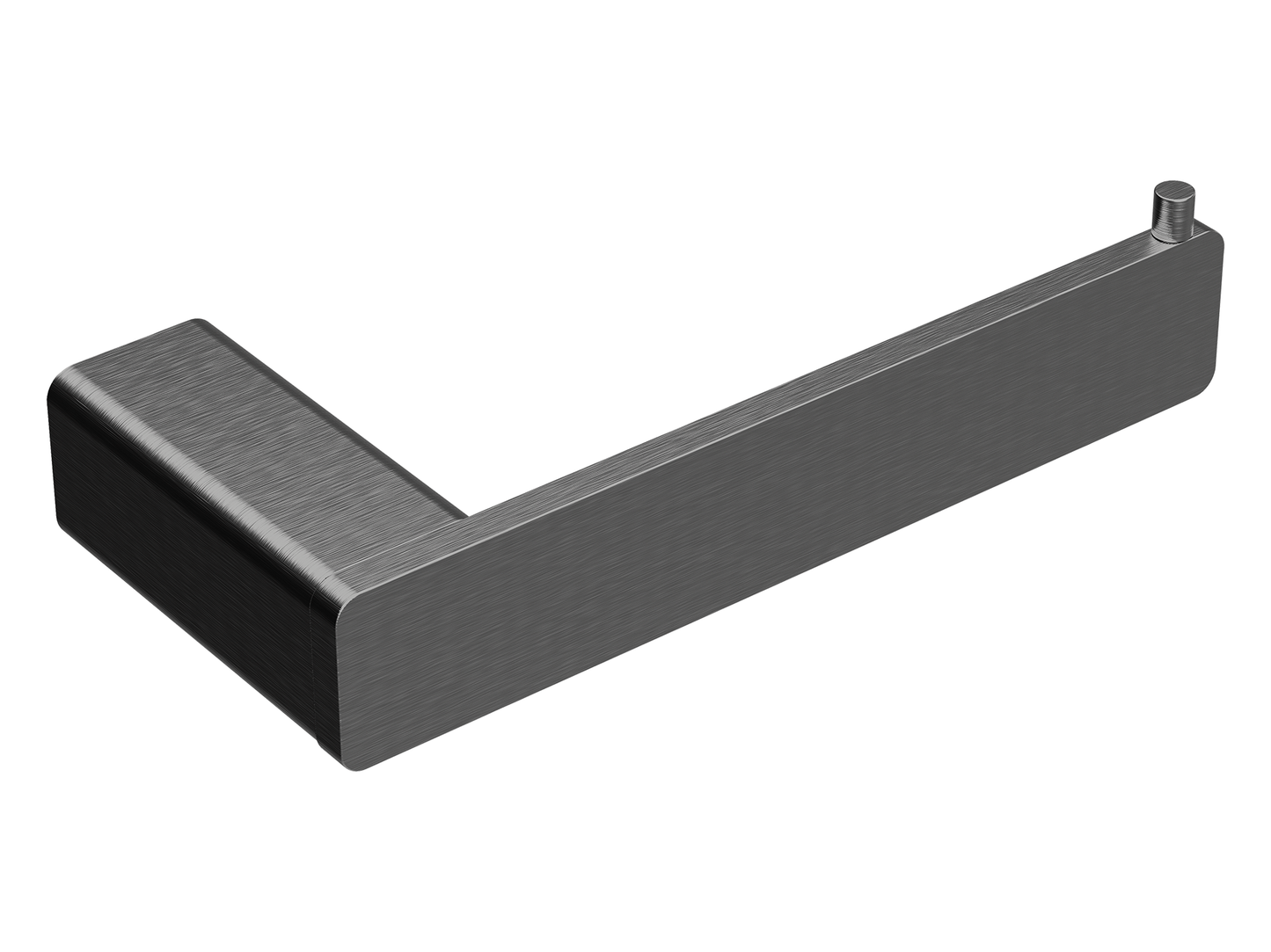 Aspen Toilet Roll Holder Gun Metal