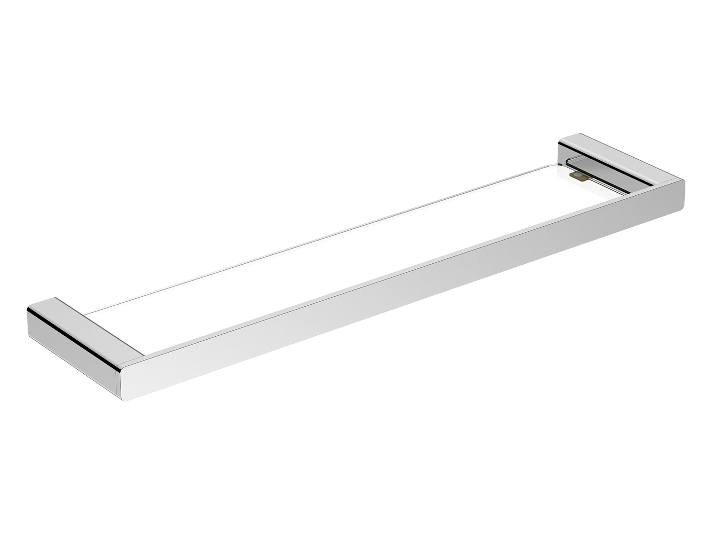 Aspen Glass Shelf Chrome