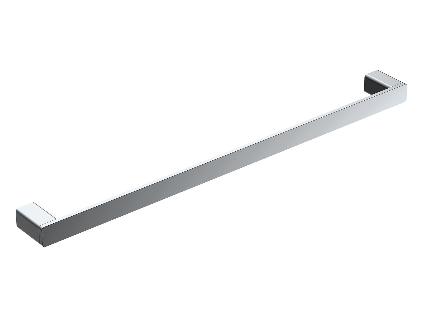 Aspen 800mm Single Towel Rail Chrome