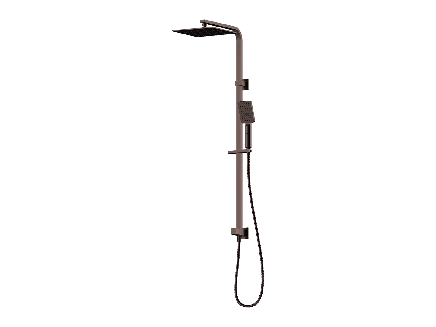 Aspen Twin Shower Rail II