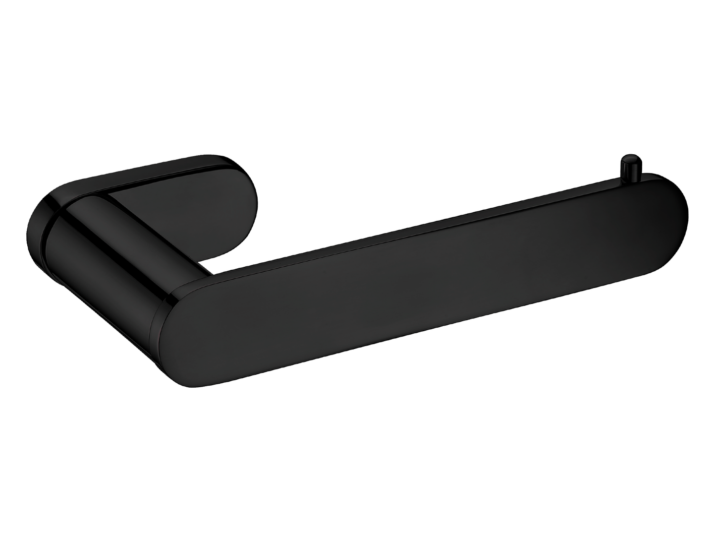 Azalea Toilet Roll Holder Matte Black