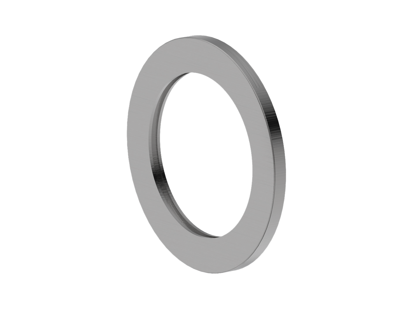 60mm Wall Mixer Cover Plate Brushed Nickel