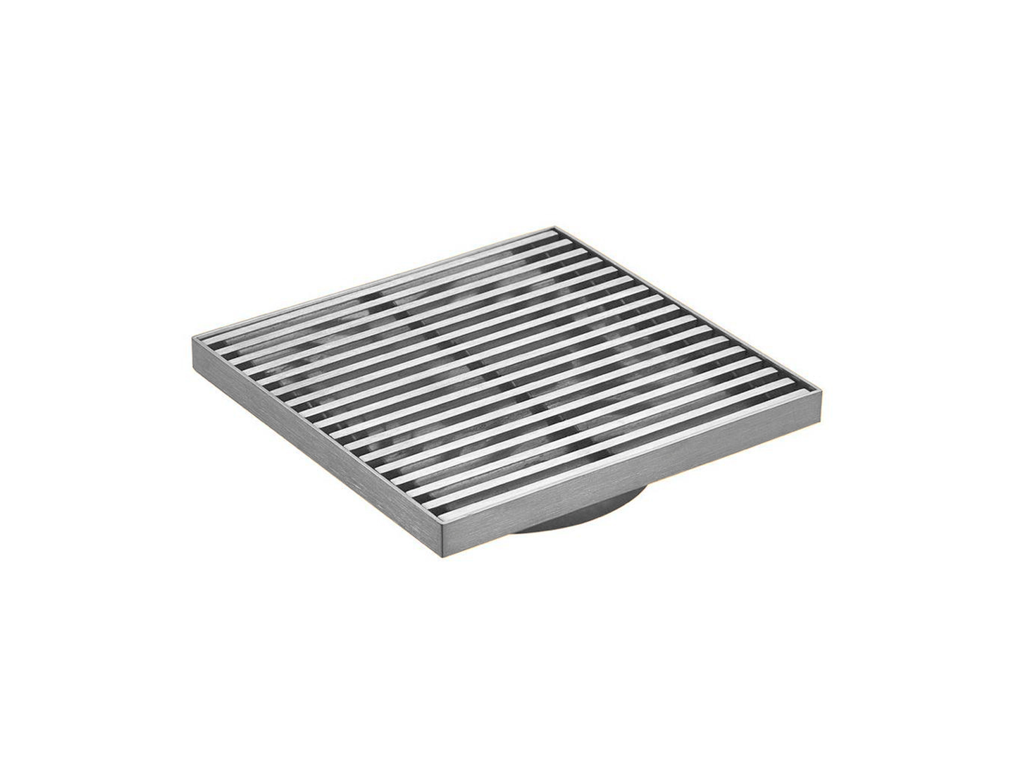 115 x 115mm Stainless Steel Wedge Wire Floor Grate Raw