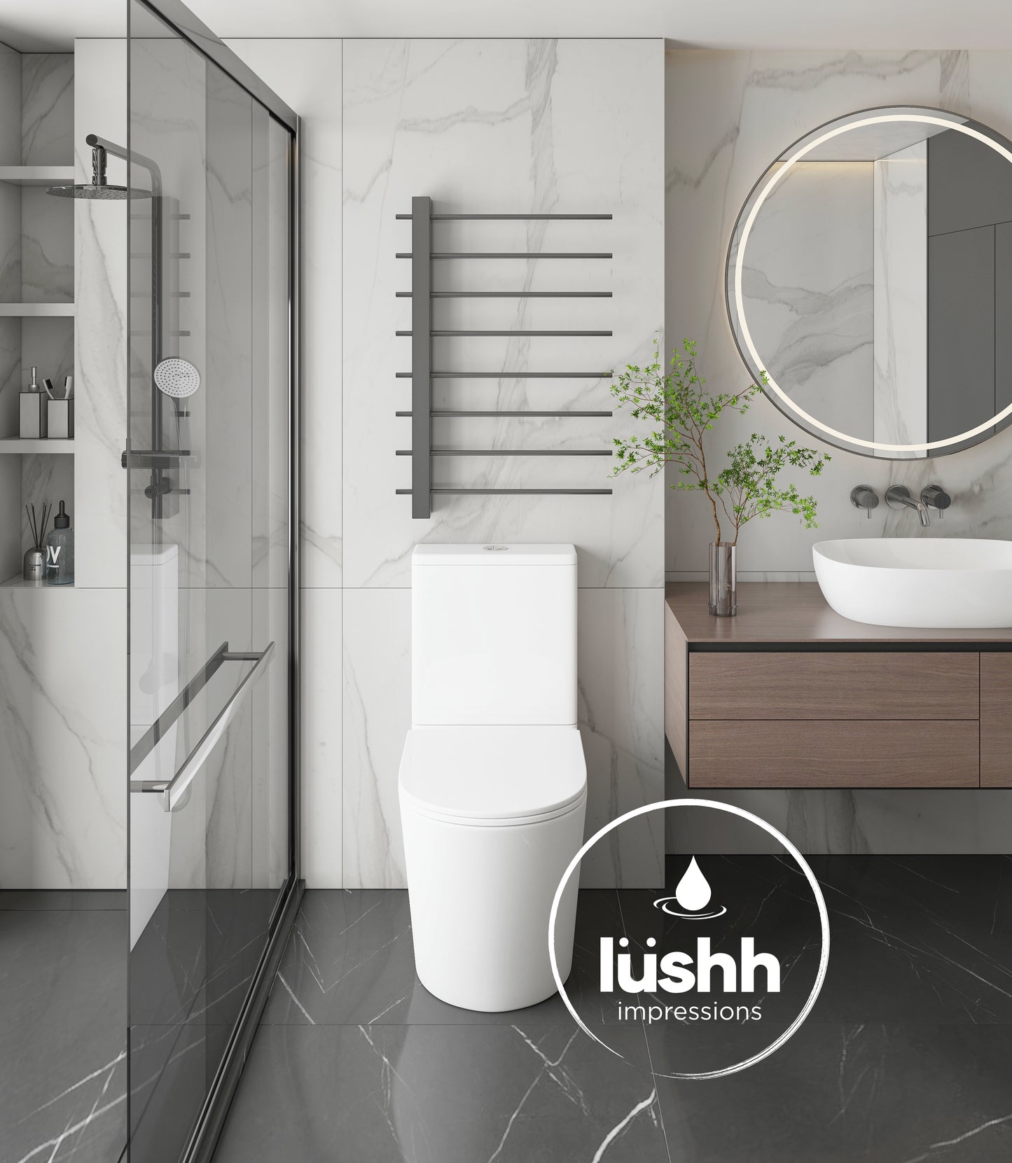Grandiflora XL Back To Wall Toilet Suite