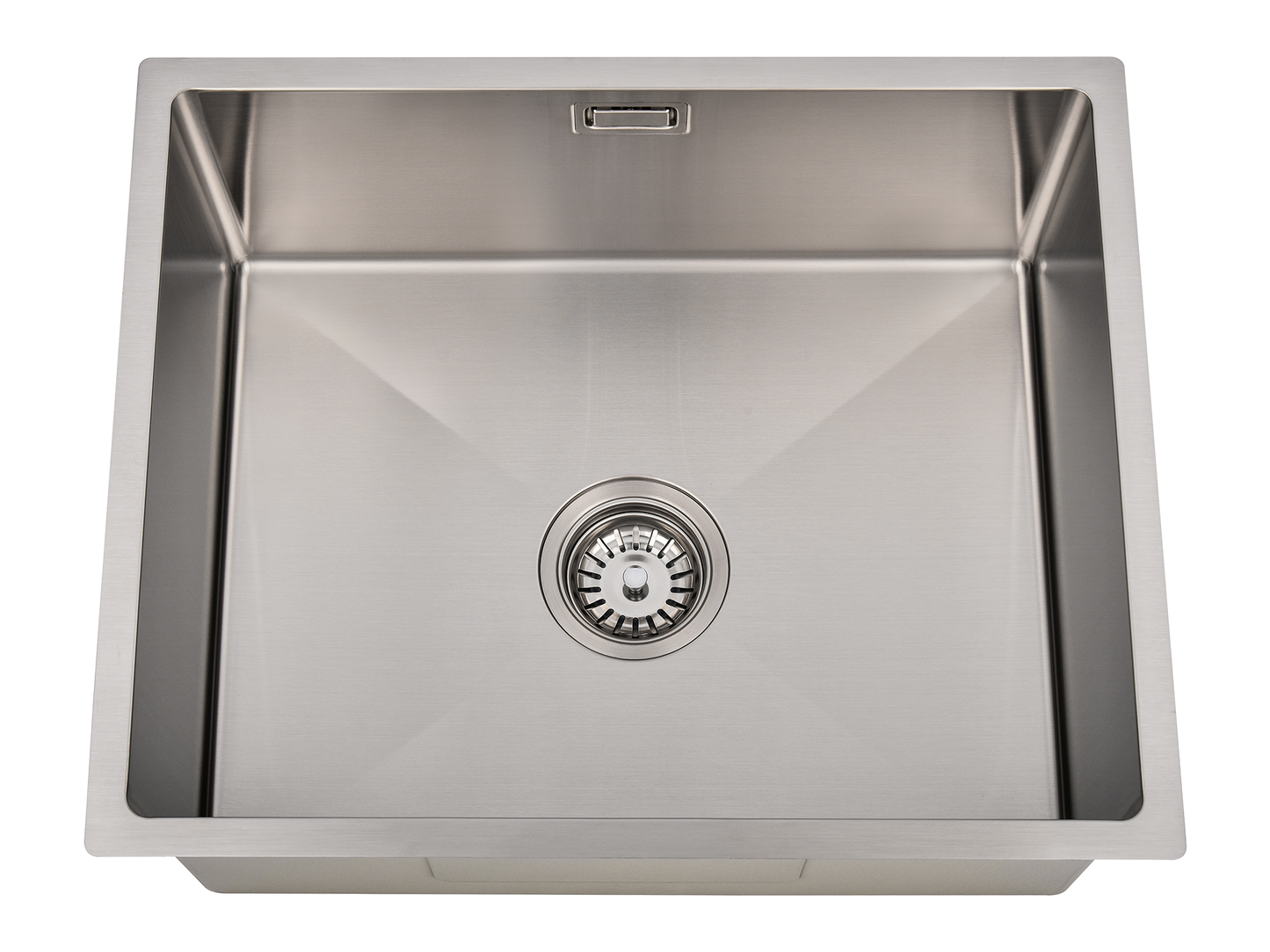 Hazel VII Single Bowl Sink with Overflow 540 x 440 x 230mm Stainless Steel