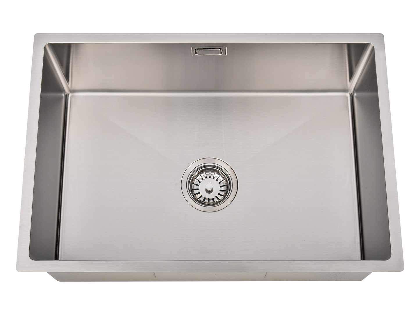 Hazel VII Single Bowl Sink with Overflow 640 x 440 x 230mm Stainless Steel