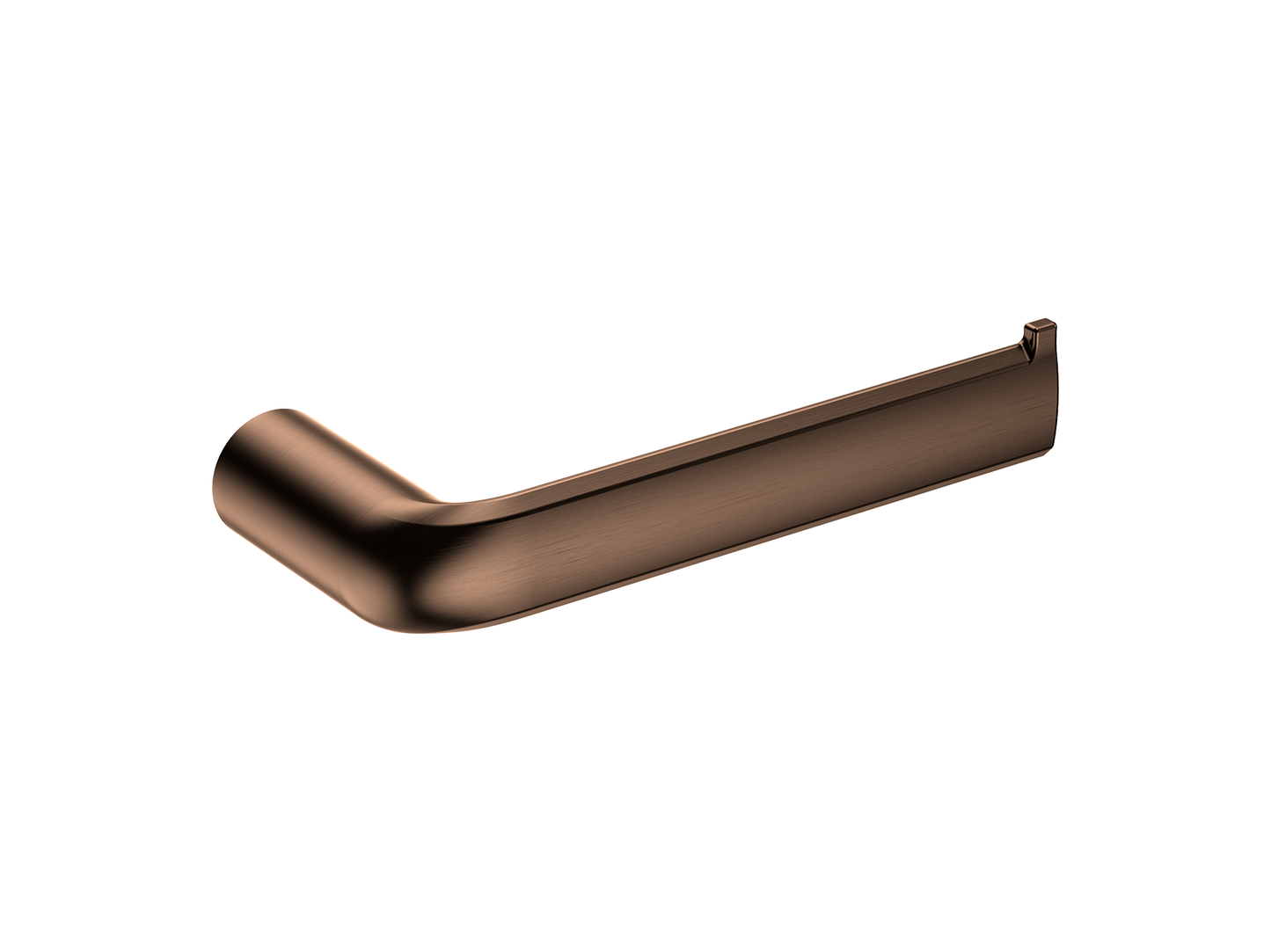 Lotus Toilet Roll Holder Brushed Copper