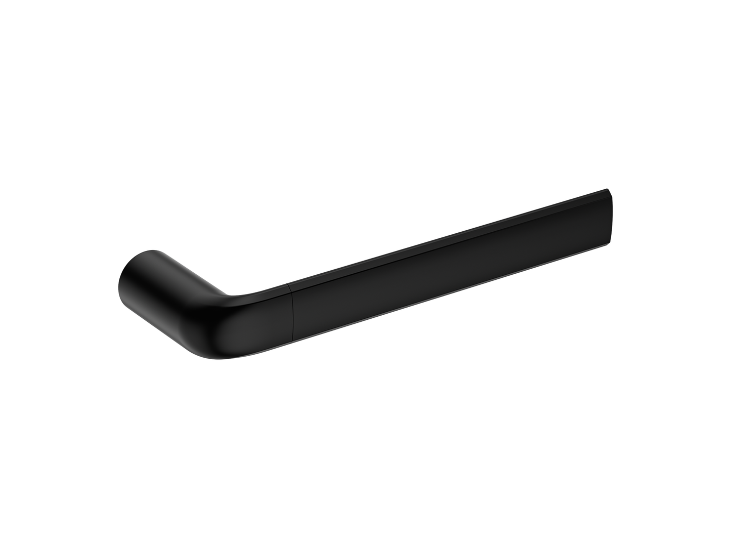 Lotus Guest Towel Holder Matte Black