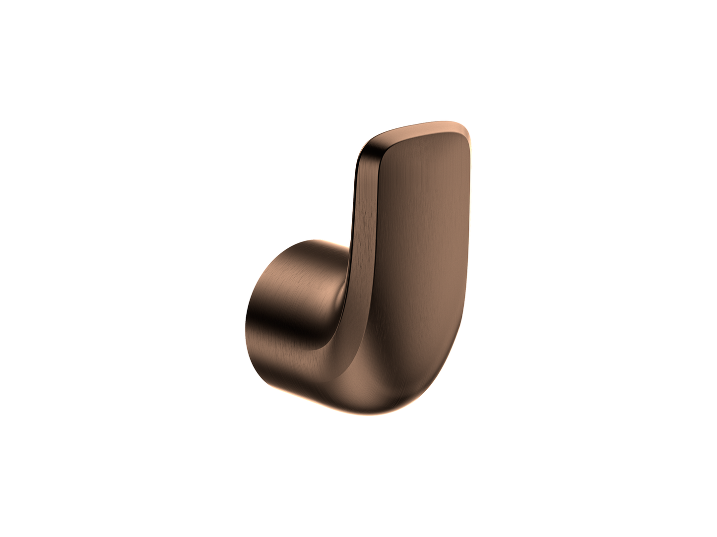 Lotus Robe Hook Brushed Copper
