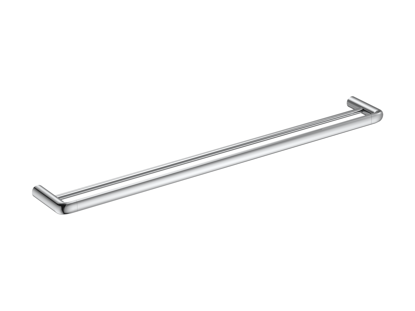 Lotus 800mm Double Towel Rail Chrome