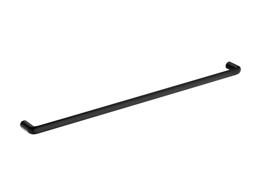 Lotus 800mm Single Towel Rail Matte Black