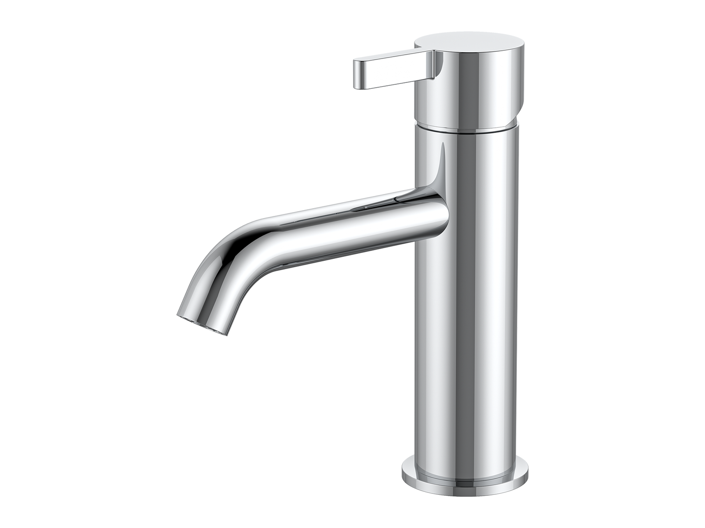 Lotus Basin Mixer Chrome