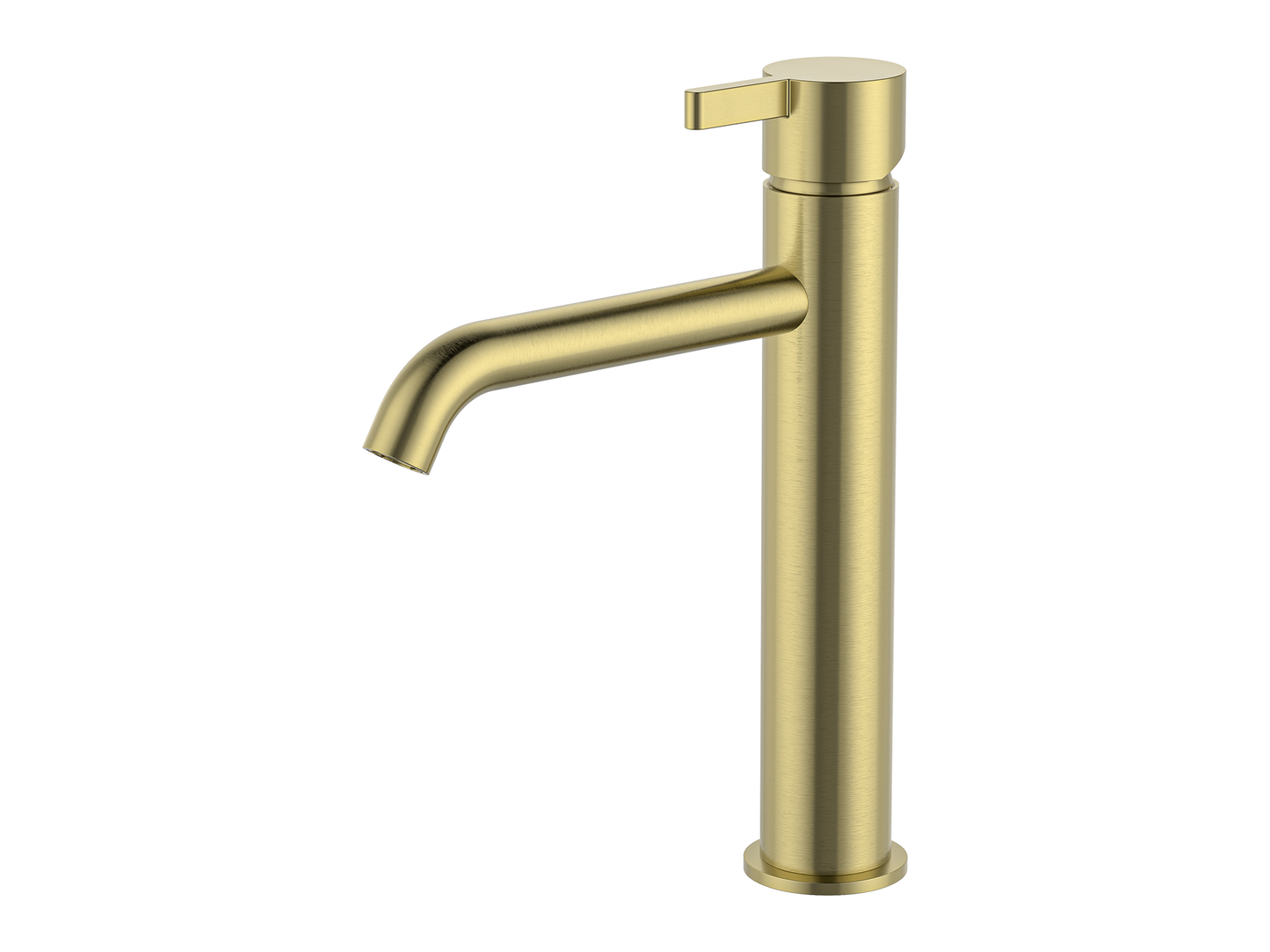 Lotus Vessel Mixer Brushed Gold