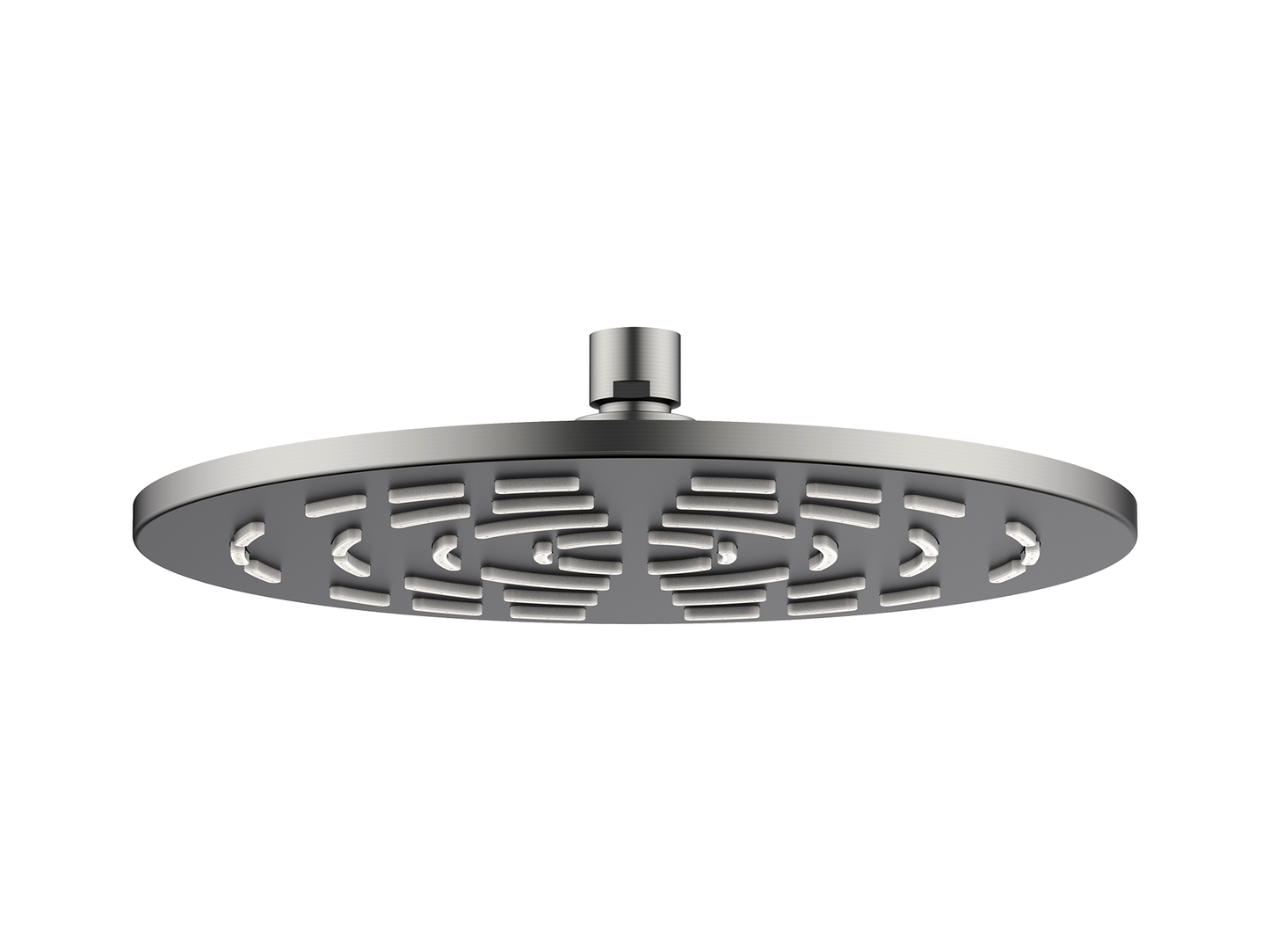 Lotus 250mm Stainless Steel Air Shower Head Brushed Nickel