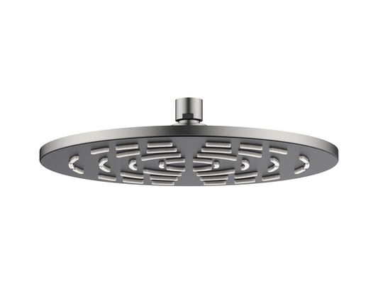 Lotus 250mm Stainless Steel Air Shower Head Brushed Nickel