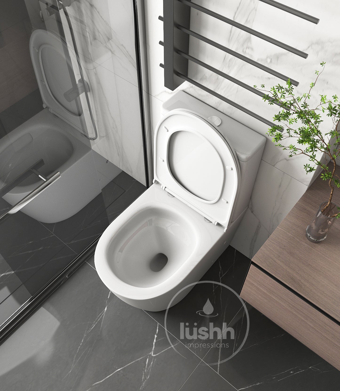 Lotus Accessible Back To Wall Toilet Suite