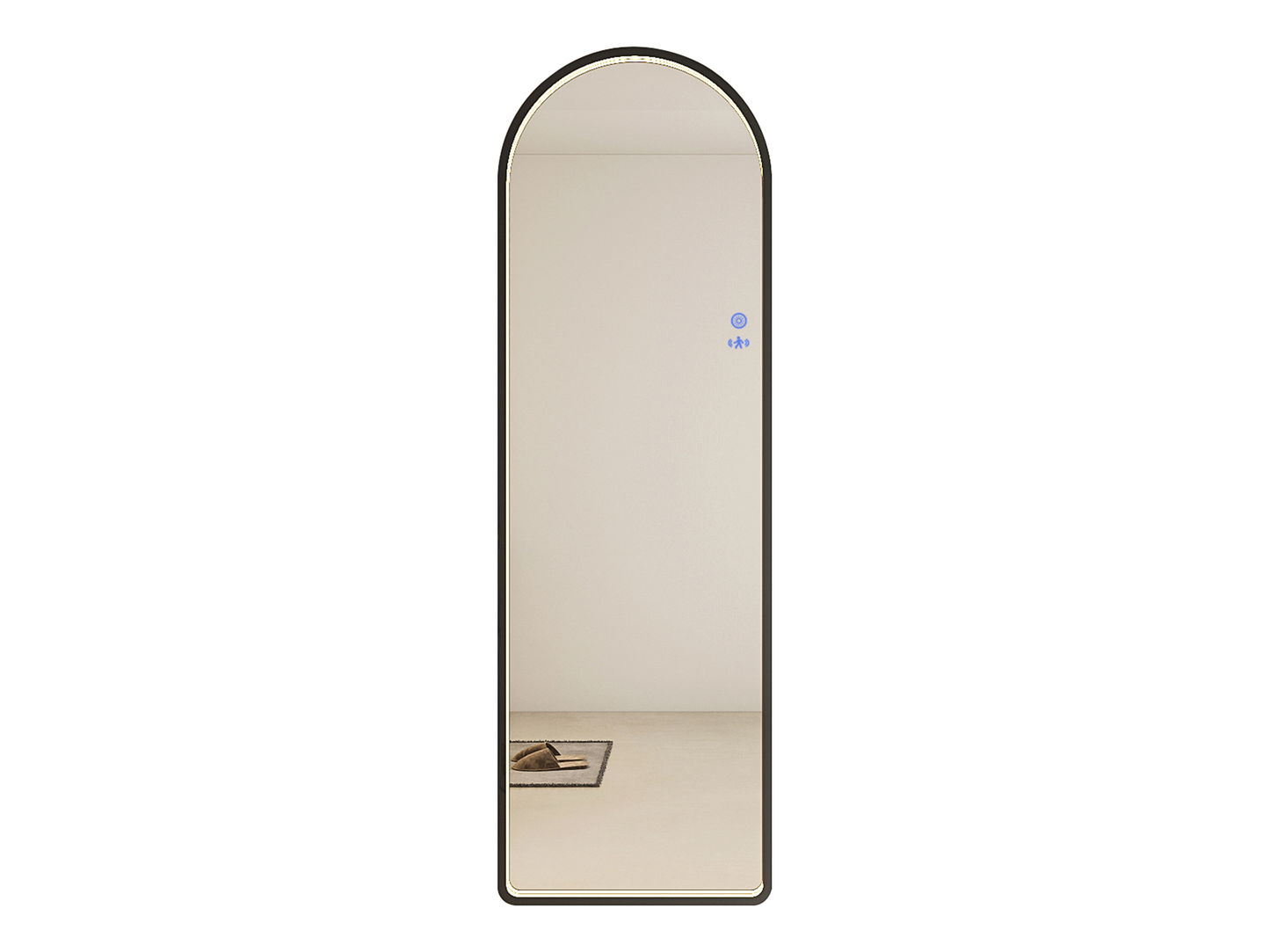 Lotus Framed LED Mirror