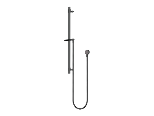 Lotus Shower Rail Gun Metal (No Hand Shower)