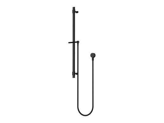 Lotus Shower Rail Matte Black (No Hand Shower)