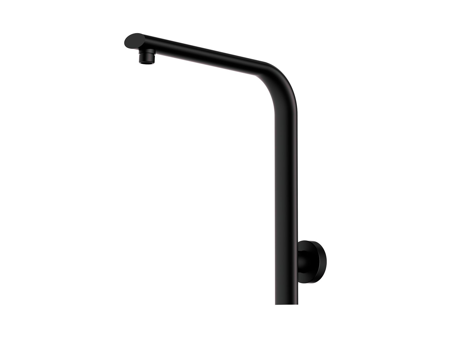 Lotus High Rise Wall Arm Matte Black
