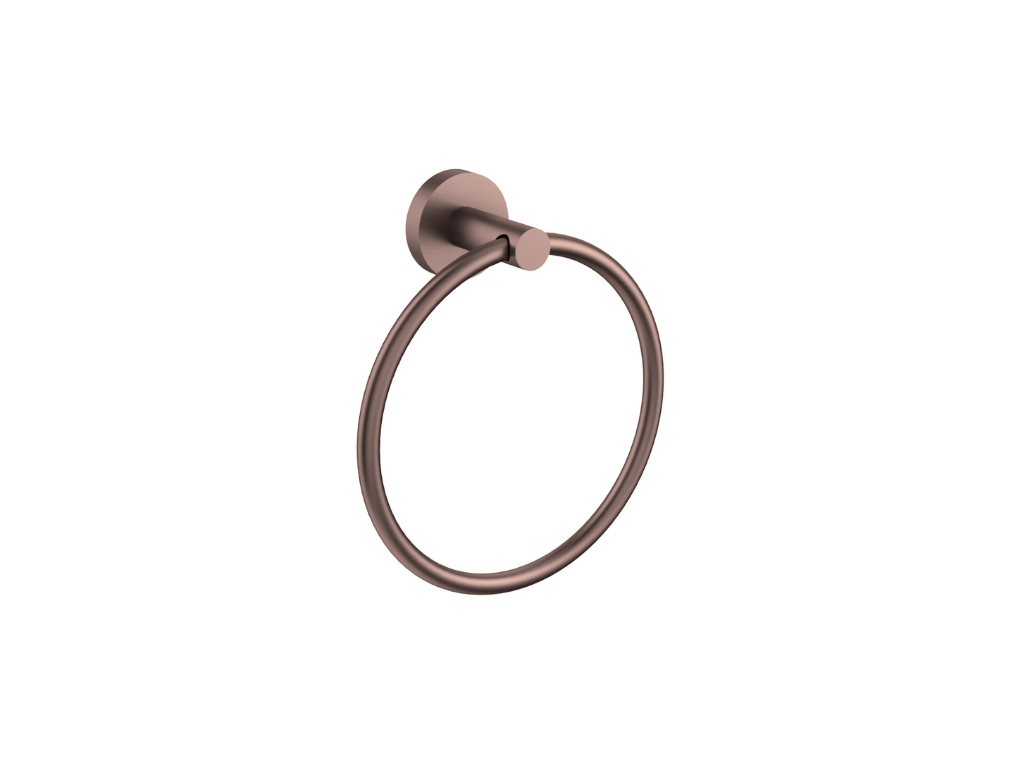 Maple Towel Ring Antique Copper