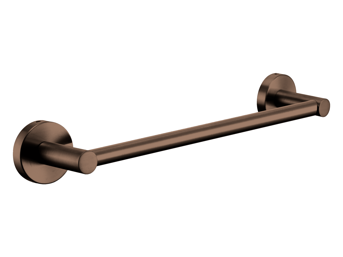 Maple 250mm Guest Towel Rail Brushed Copper