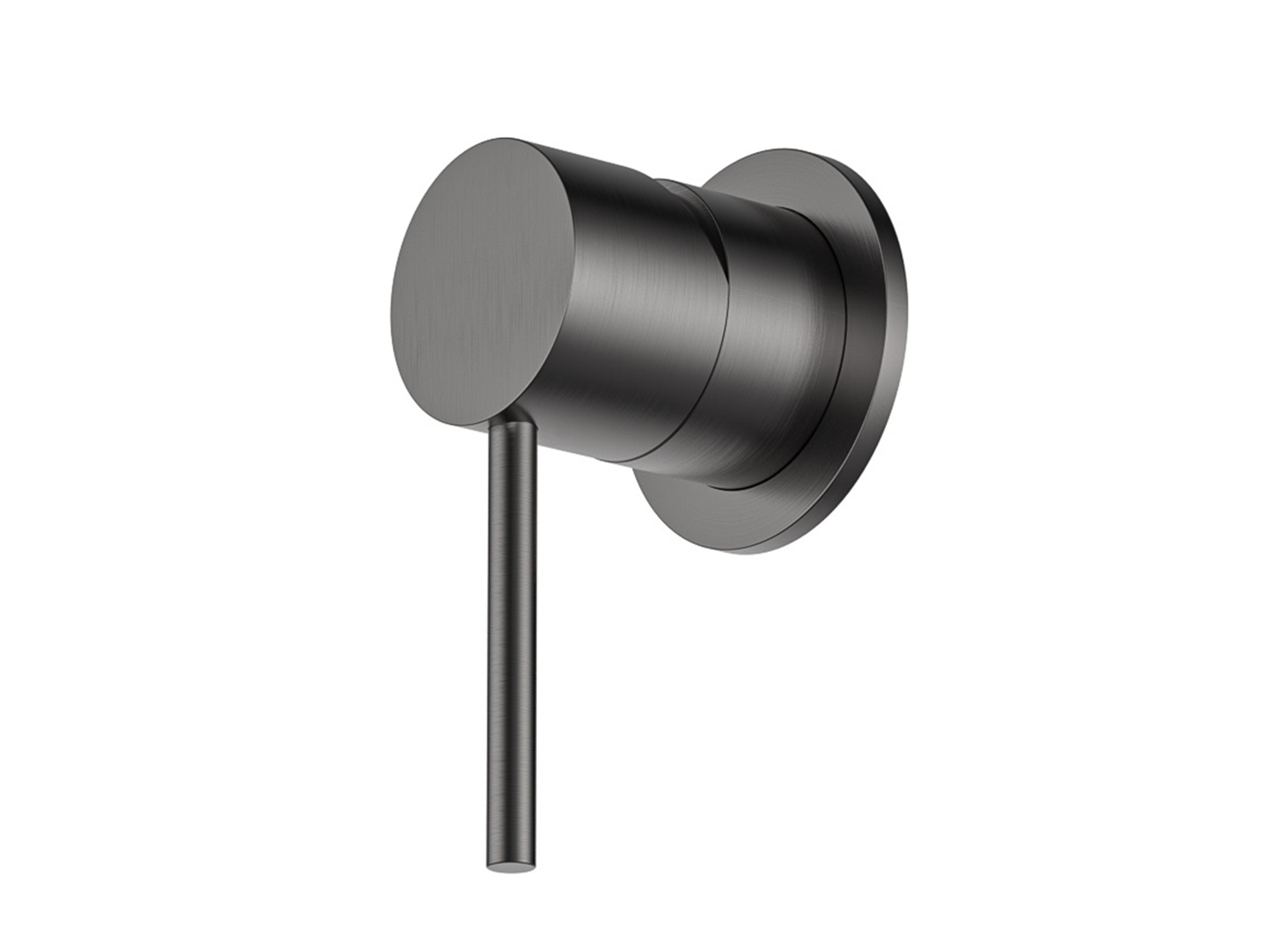 Maple Wall Shower/Bath Mixer Gun Metal