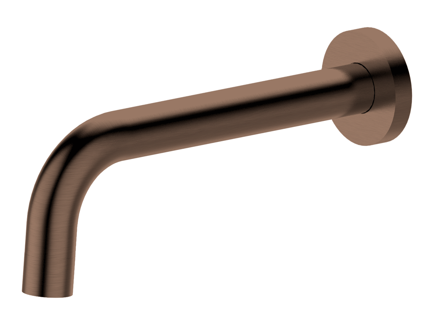 Maple Basin/Bath Spout Brushed Copper