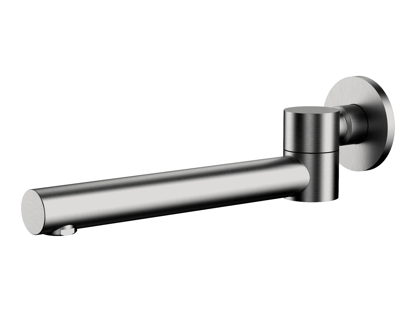 Maple Swivel Bath Spout Brushed Nickel