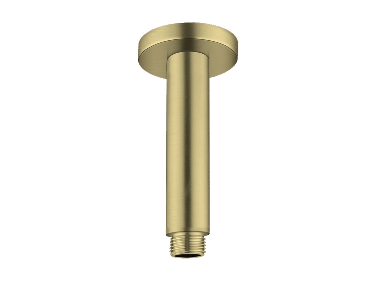 Maple 120mm Ceiling Arm Brushed Gold