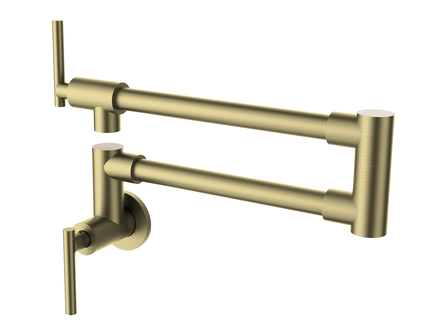 Maple Pot Filler Brushed Gold