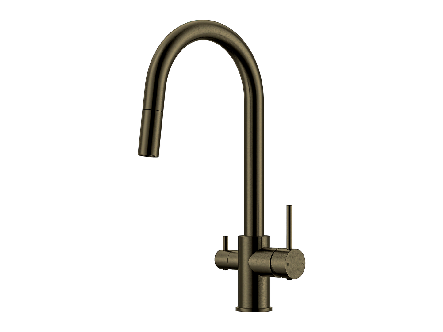 Maple 3-Way Pullout Gooseneck Filter Sink Mixer