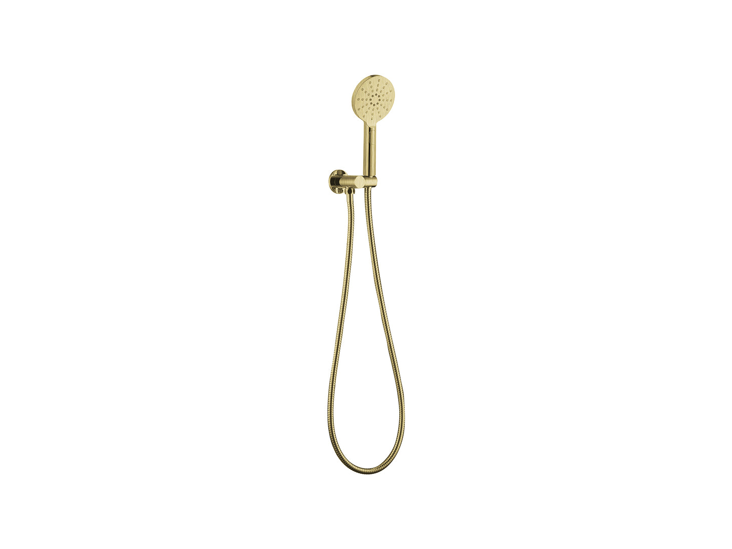 Maple Hand Shower with Bracket Brushed Gold