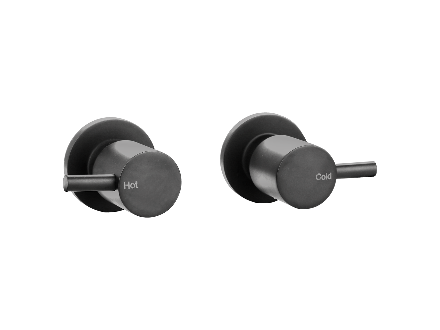 Maple Pin Lever 1/4 Turn Wall Top Assemblies Gun Metal