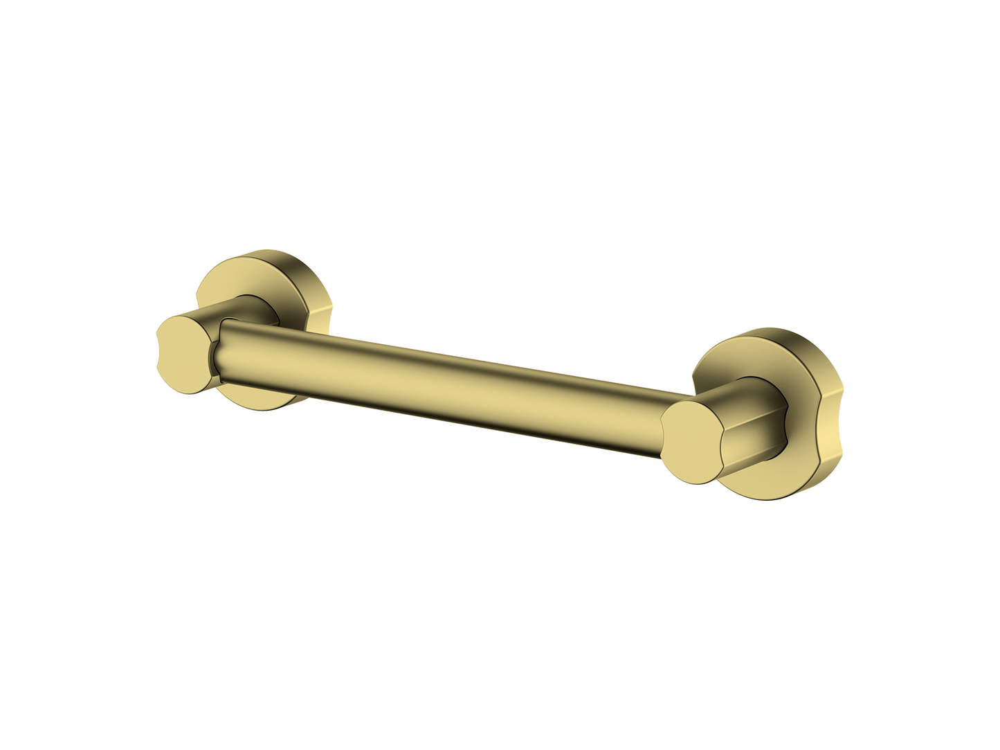 Poppy 32mm Care 300mm Grab Rail Brushed Gold