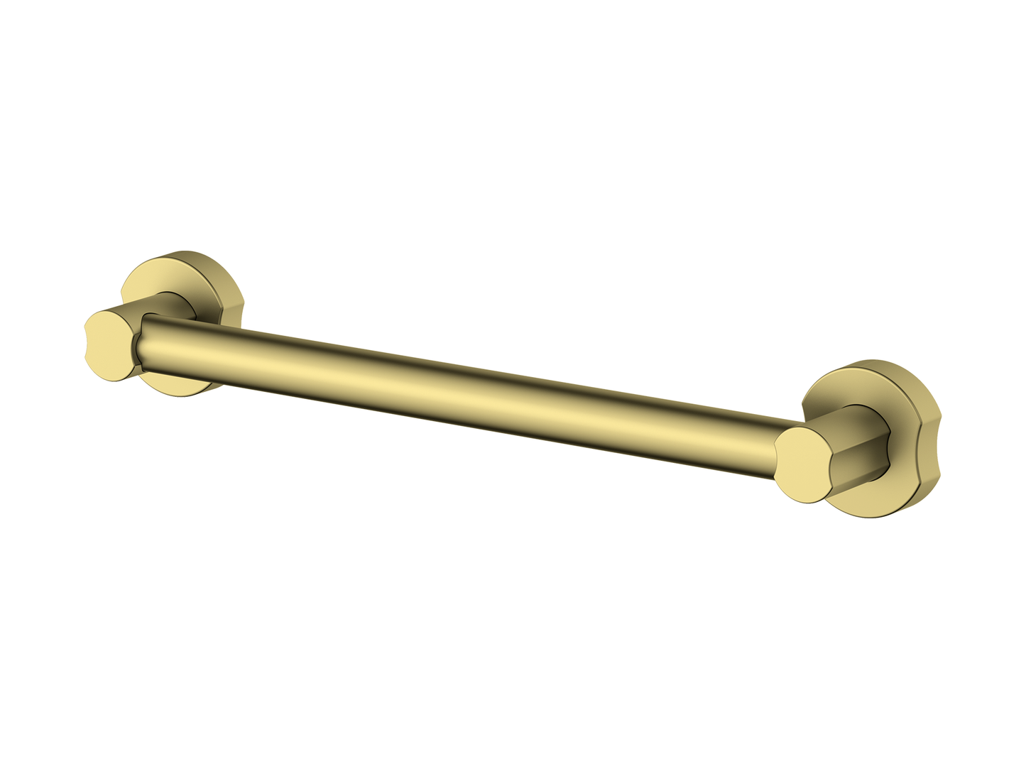 Poppy 32mm Care 450mm Grab Rail Brushed Gold