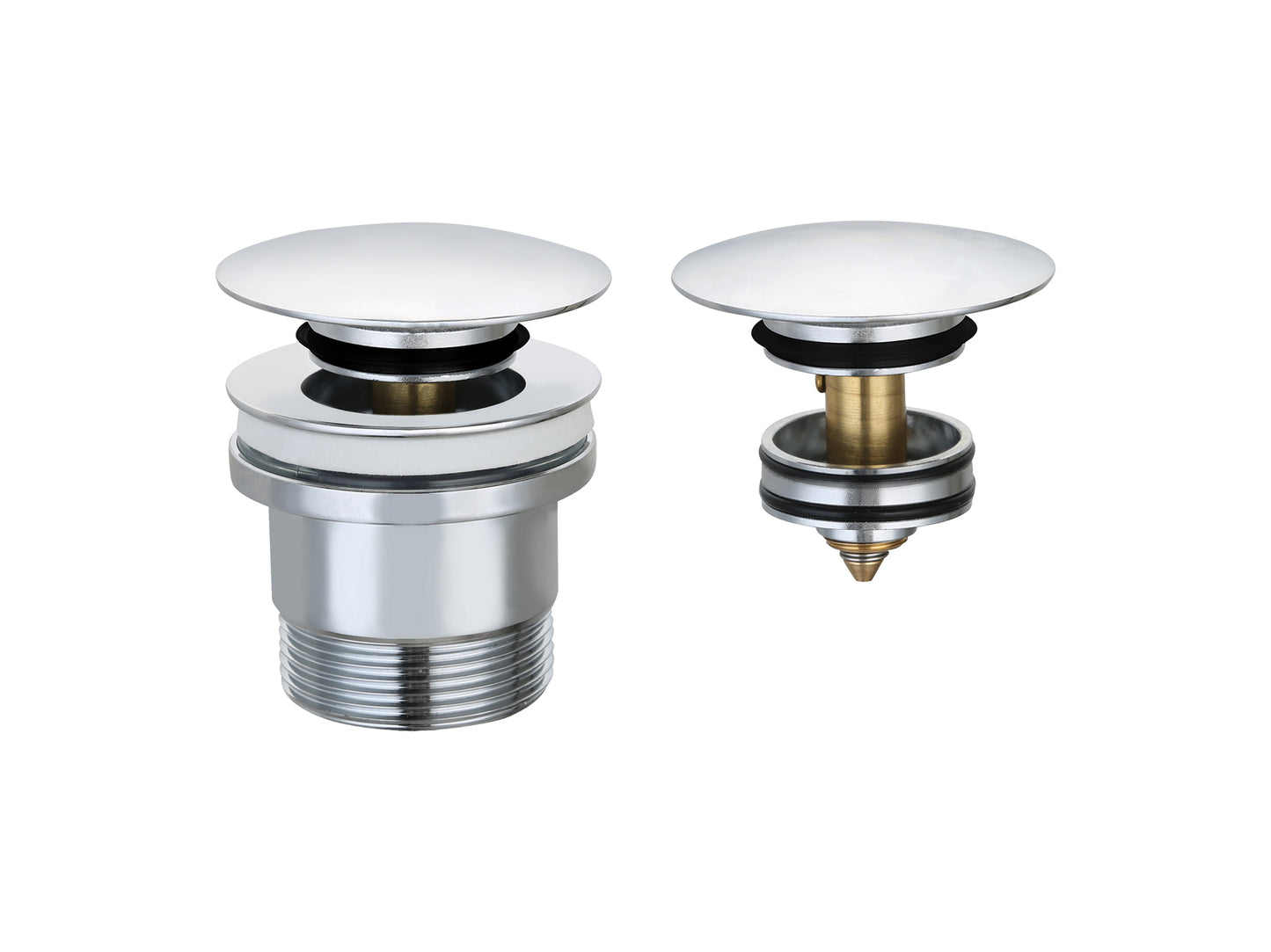 32/40mm Universal Pop-Up Mushroom Waste Chrome