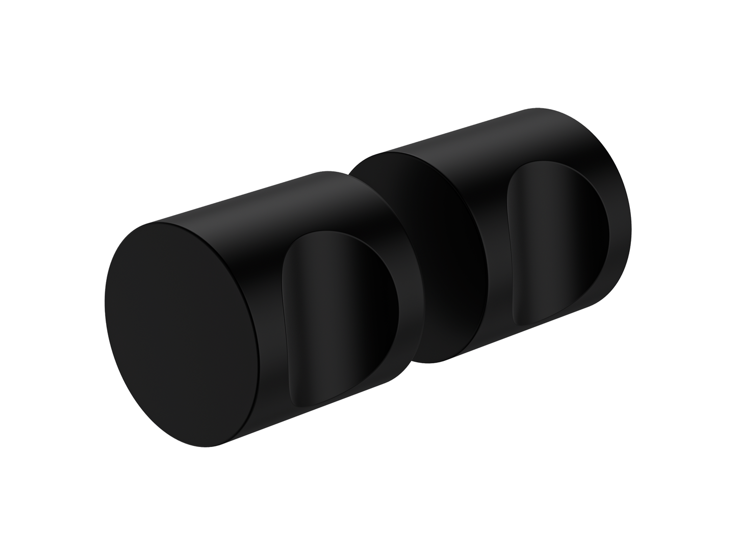 Shower Screen Knob Handle Matte Black