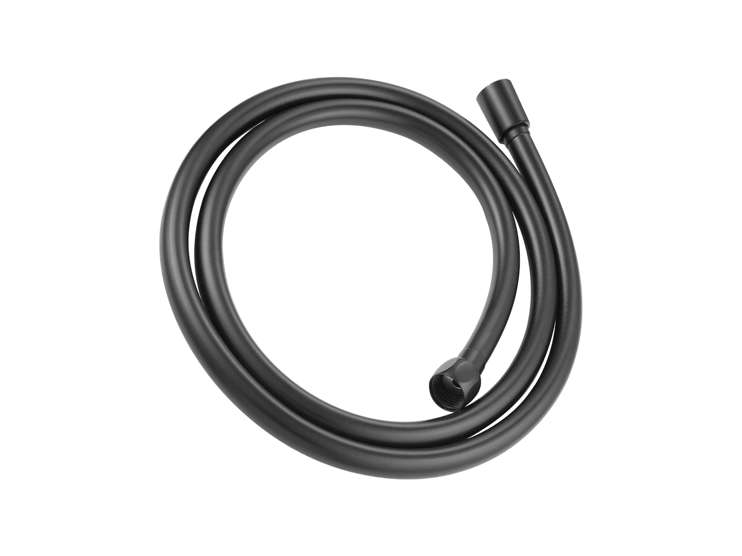 1.5 Metre PVC Shower Hose Matte Black