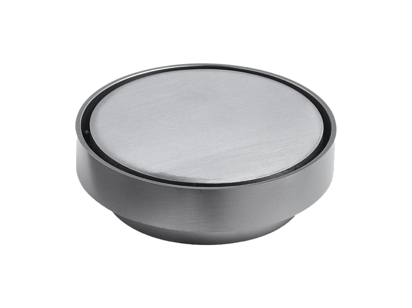 Allium Ø113mm Round Stainless Steel Tile Insert Brushed Nickel