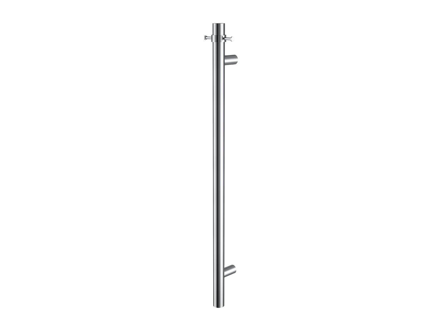 950mm Vertical Heated Towel Rail Chrome