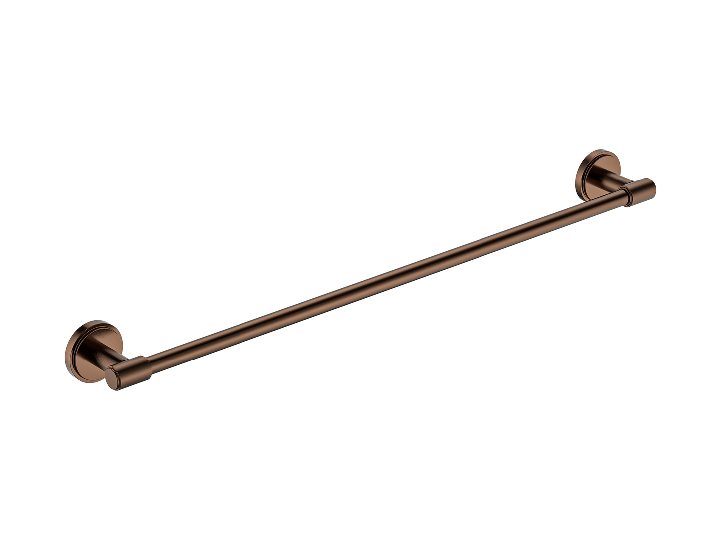 Wollemi 600mm Single Towel Rail Brushed Copper