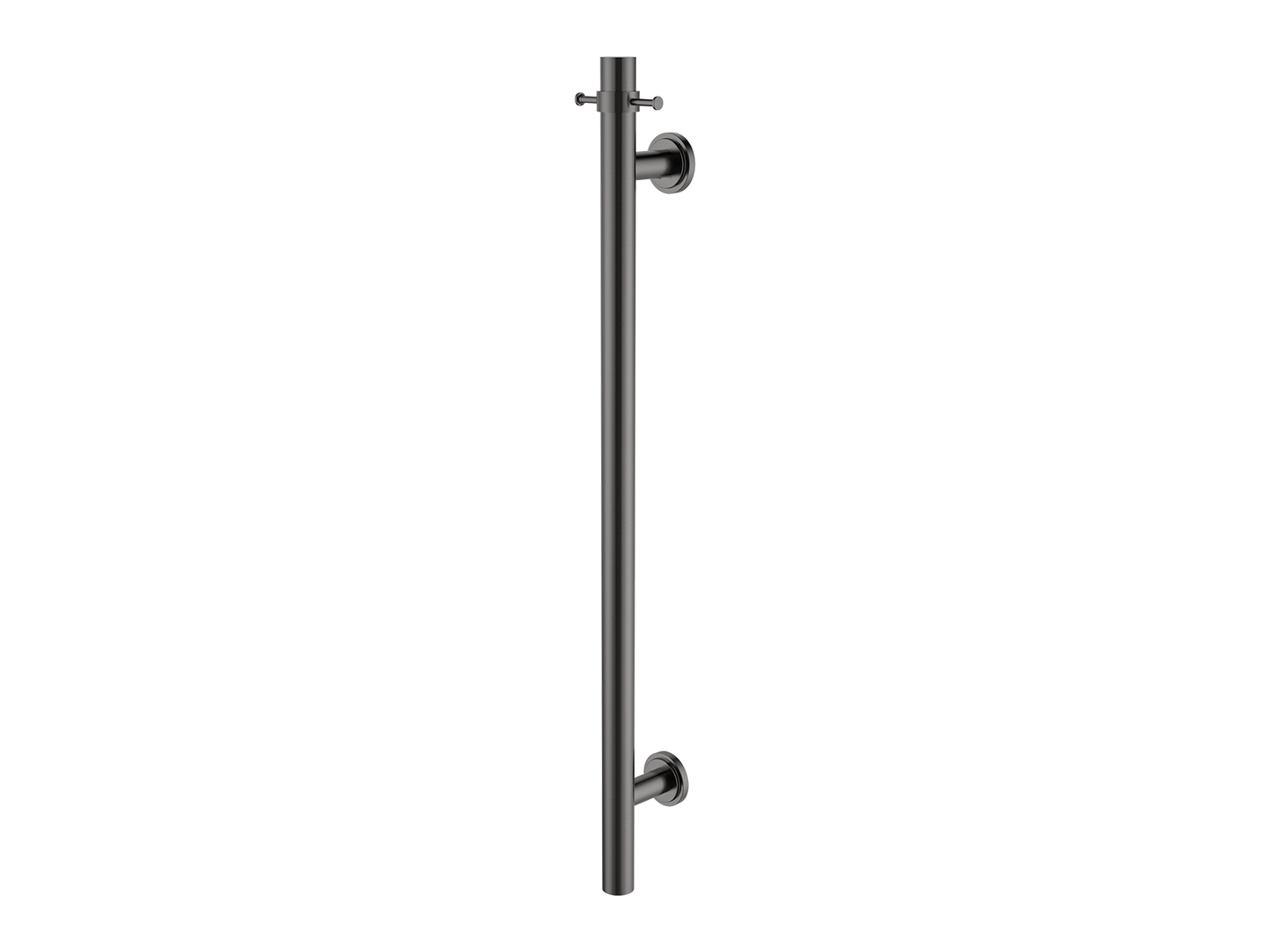 Wollemi Vertical Heated Towel Rail Gun Metal