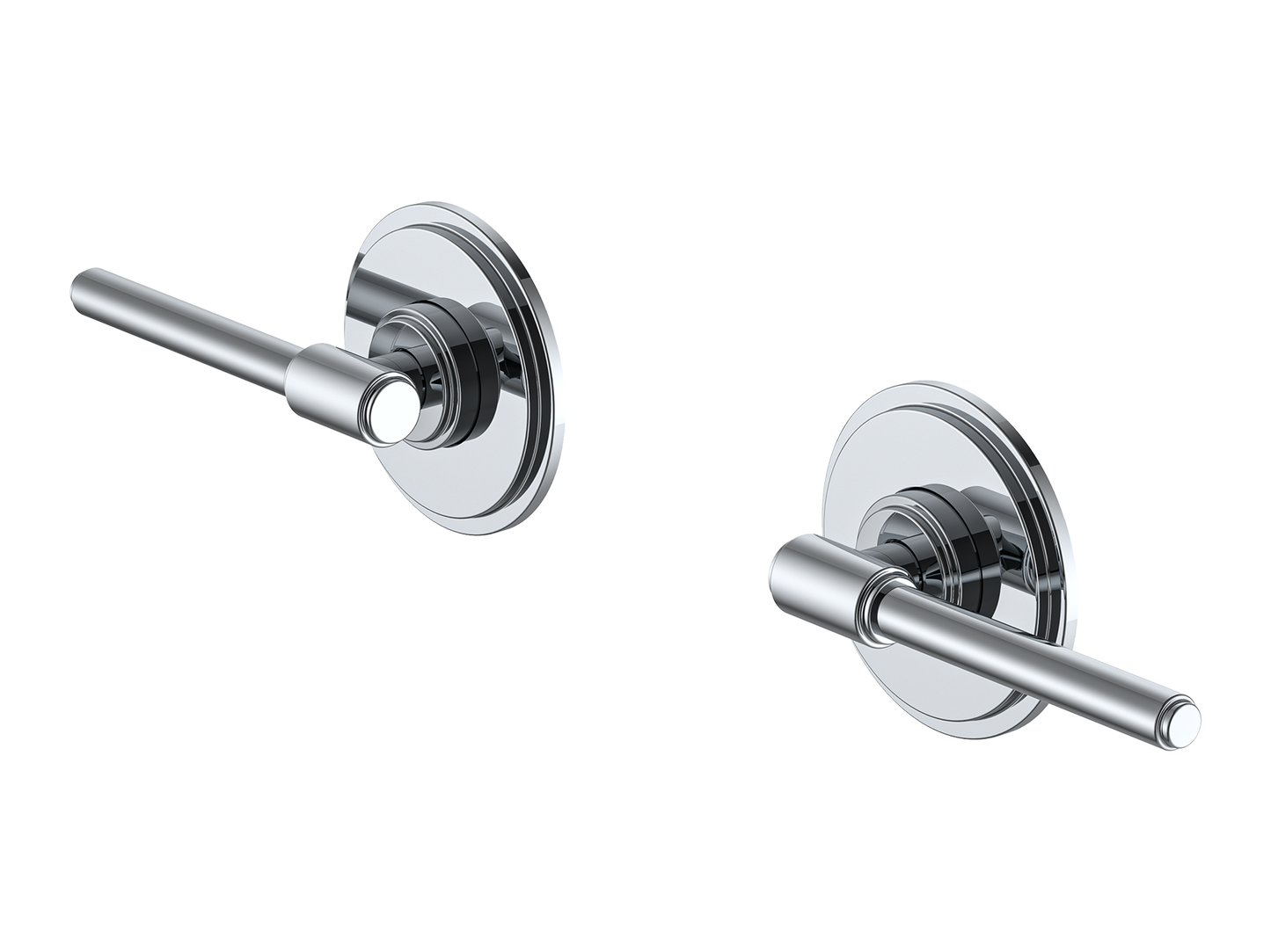 Wollemi Lever 1/4 Turn Wall Top Assemblies Chrome