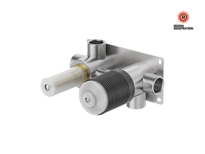 Premium Universal 35mm Horizontal Wall Diverter Mixer Body