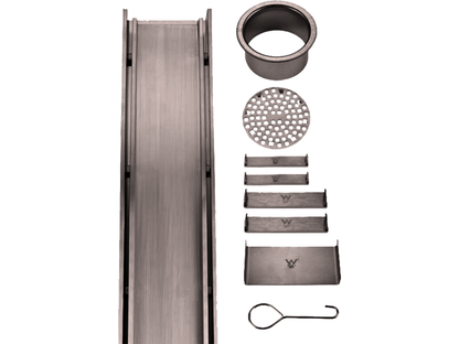 Custom SS316 Wedge Wire Linear Floor Grate Rosé VII