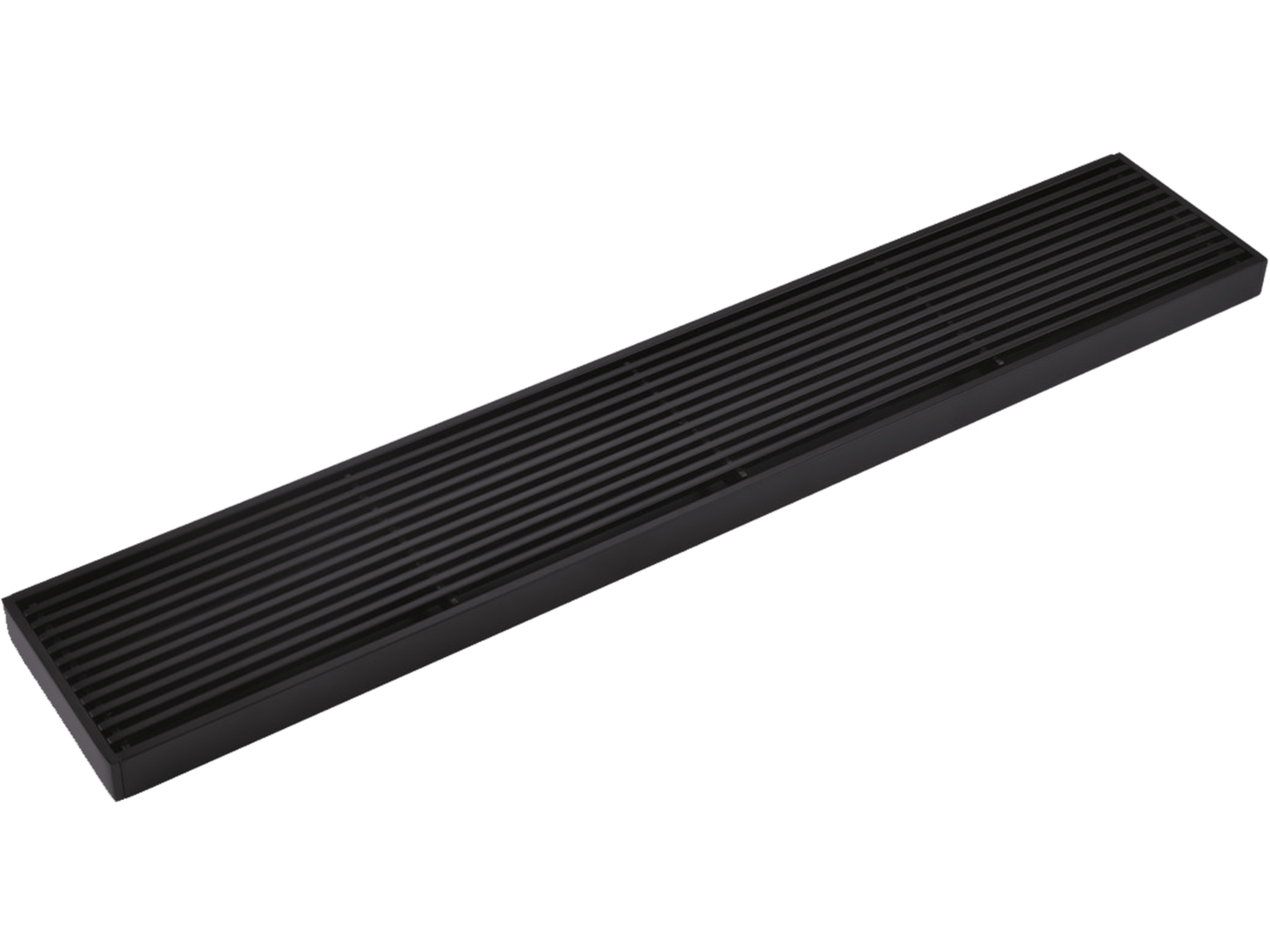 Custom SS316 Wedge Wire Linear Floor Grate Matte Black VII